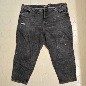 Black Old Navy Denim High Rise OG Straight Size 28